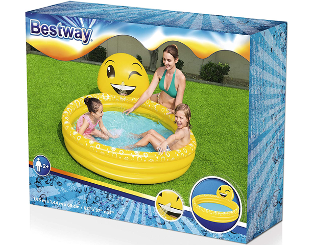 Bestway Smiley Face Pool With Sprayer