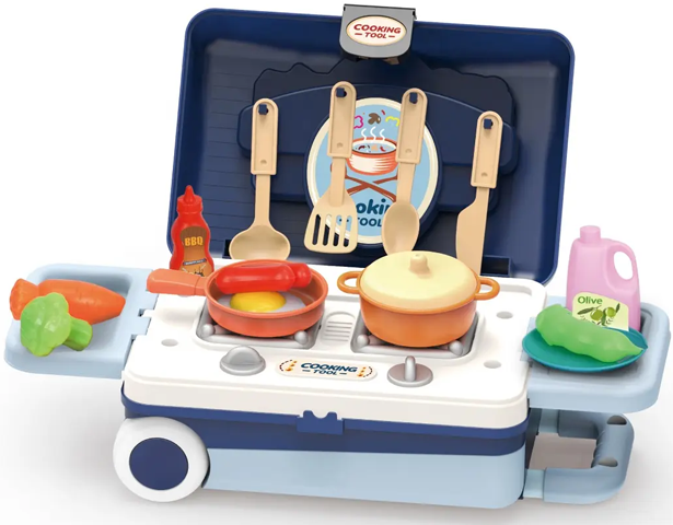 2-in-1 Travel Suitcase Kitchen Set