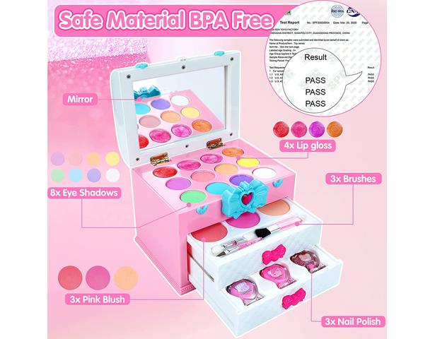 Princess Cosmetic Makeup Box