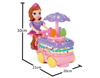 Princess Doll Ice Cream Cart