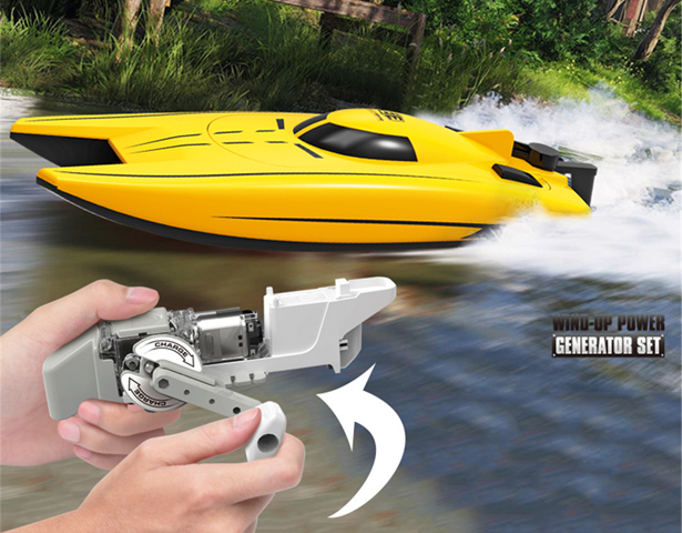 Manual Power Generation Boat
