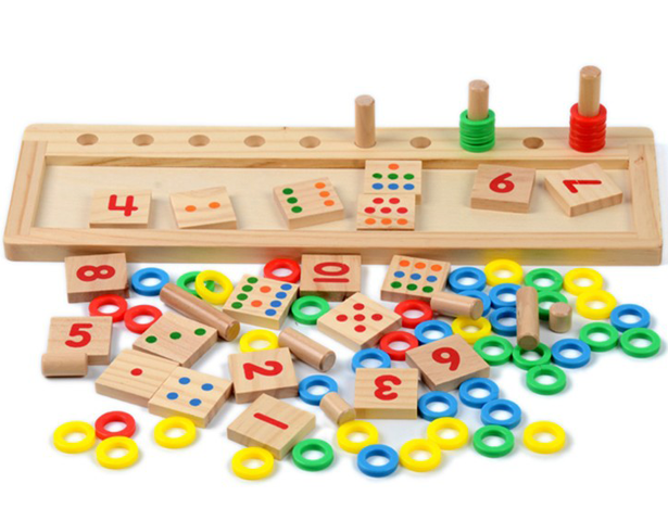 Wooden Teaching Logarithm Version