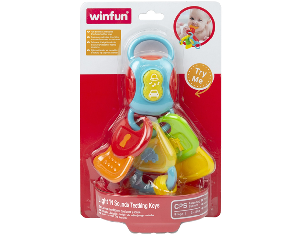 Winfun Light 'N Sounds Teething Keys