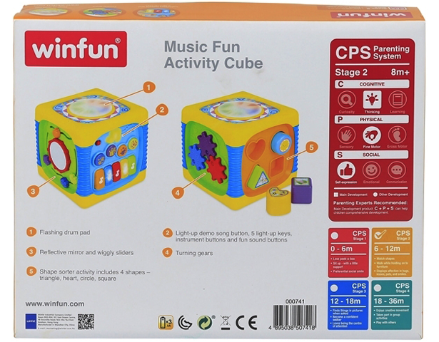 Winfun Music Fun Activity Cube