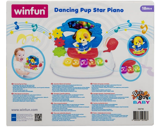 Winfun Dancing Pup Star Piano
