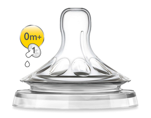Avent Natural Teat Newborn 0M+1H PK2