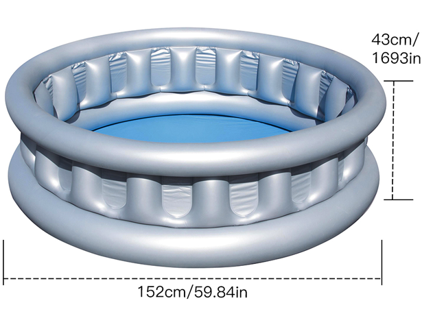 Bestway Silver Spaceship Pool
