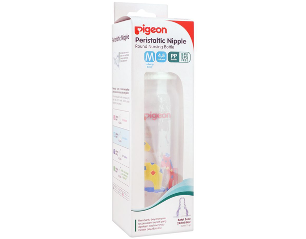 Pigeon Sn Pp Bottle 240ml, Giraffe