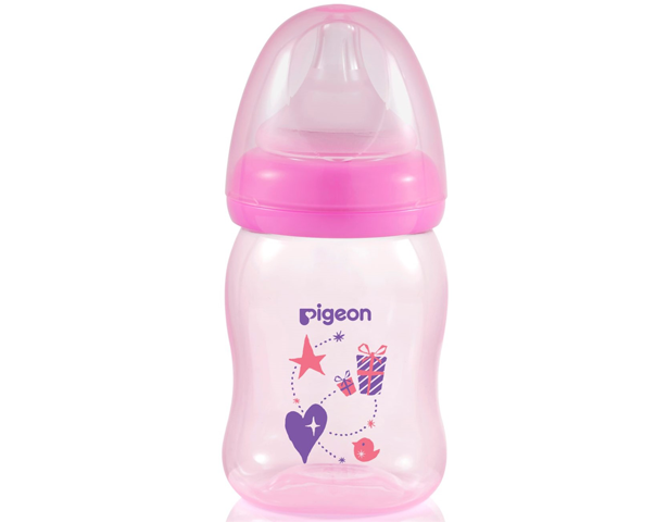 Pigeon Softouch PP Bottle - Pink