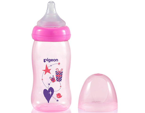 Pigeon Softouch PP Bottle - Pink