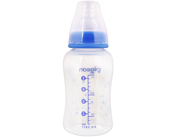 Pigeon Streamline Printed Bottle 150ml Blue
