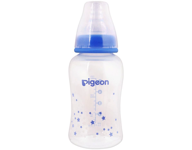 Pigeon Streamline Printed Bottle 150ml Blue