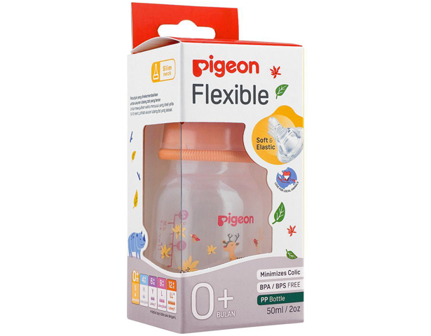 Pigeon Flexible Feeding Bottle - Deer