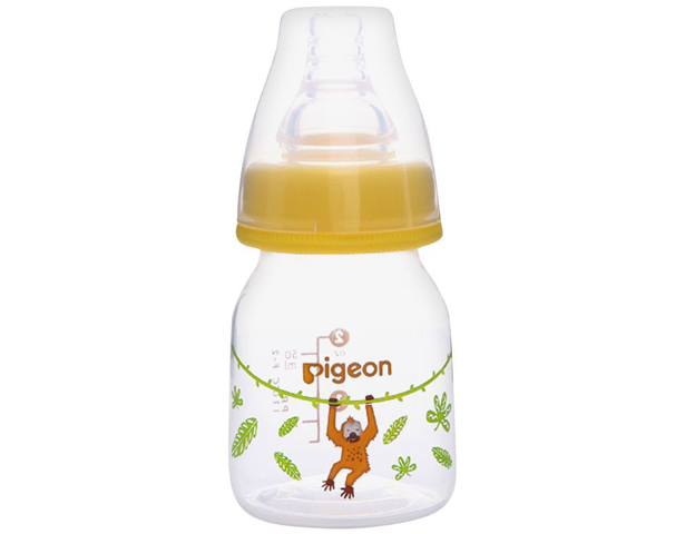 Pigeon Flexible Feeding Bottle - Orangutan