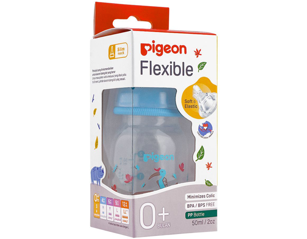 Pigeon Flexible Feeding Bottle - Hornbill