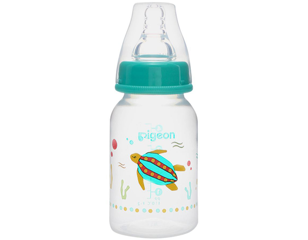 Pigeon Flexible Feeding Bottle - Turtle