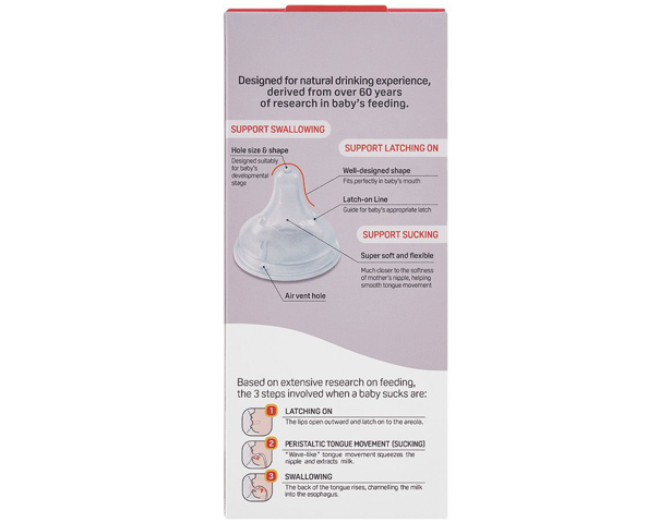 Pigeon Soft Touch Feeding Bottle - Leaf