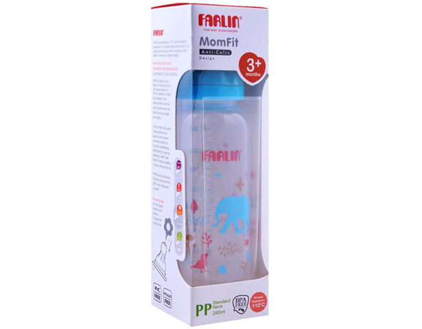Farlin PP Standard Neck Feeding Bottle 240ml