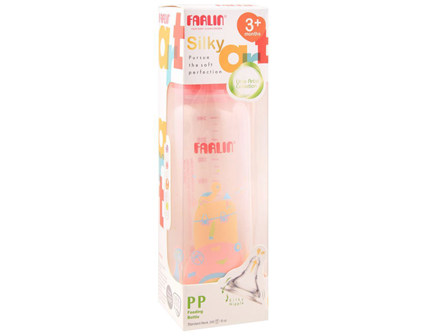 Farlin Silky PP Standard Neck, Feeding Bottle 240ml