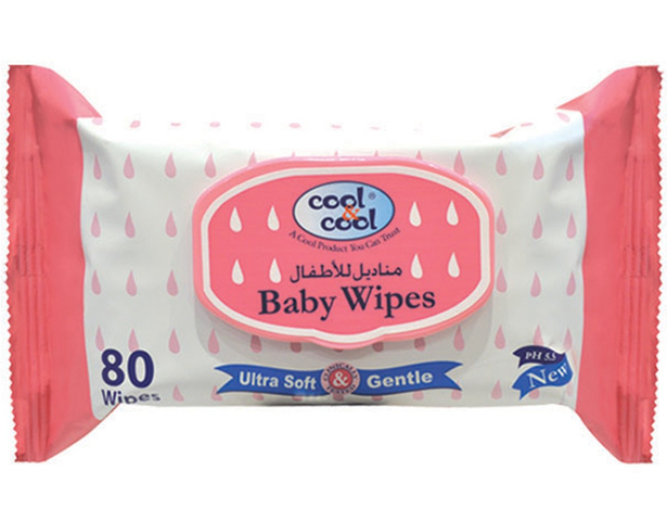 Cool & Cool Baby Wipes 80's