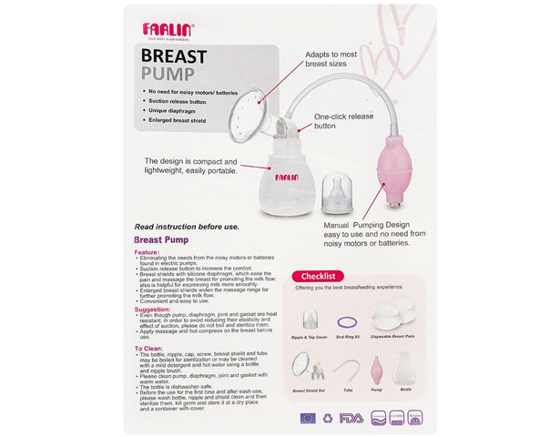 Farlin Manual Breast Pump