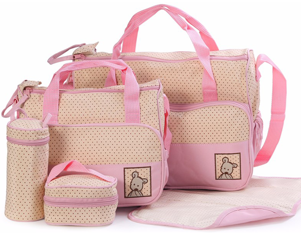 Multi Functional Kids Diaper Bag Set