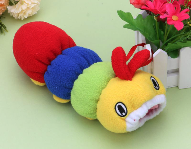 Caterpillar Baby Feeder Cover
