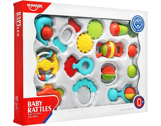 Huanger Baby Rettles 12 Pcs