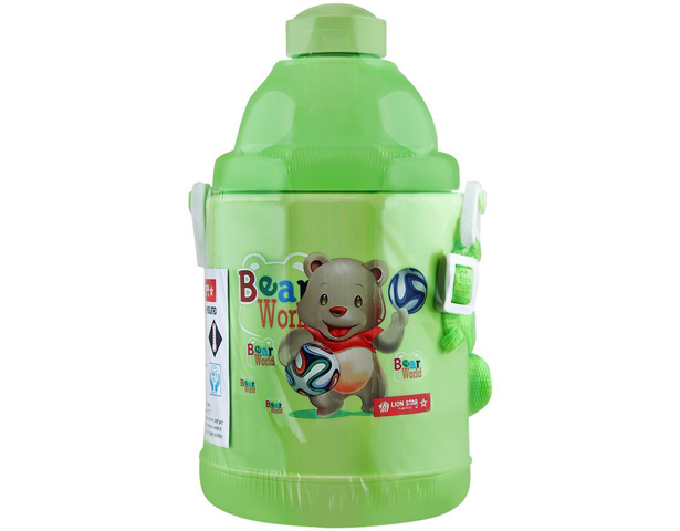 Lion Star Bear World Thermos Green 400ml