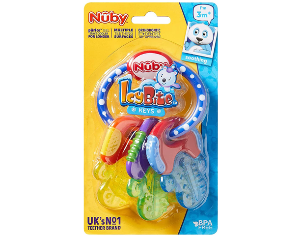 Nuby Icy Bite Teether Hard & Soft
