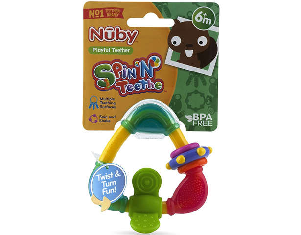 Nuby Playful Teething Ring