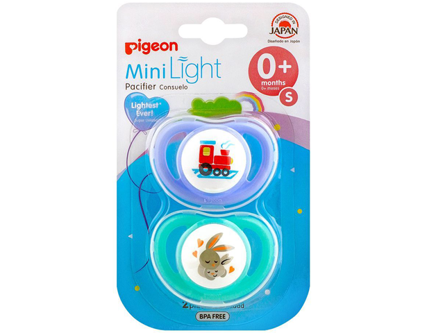 Pigeon Mini Light Boy 0m+Pacifer