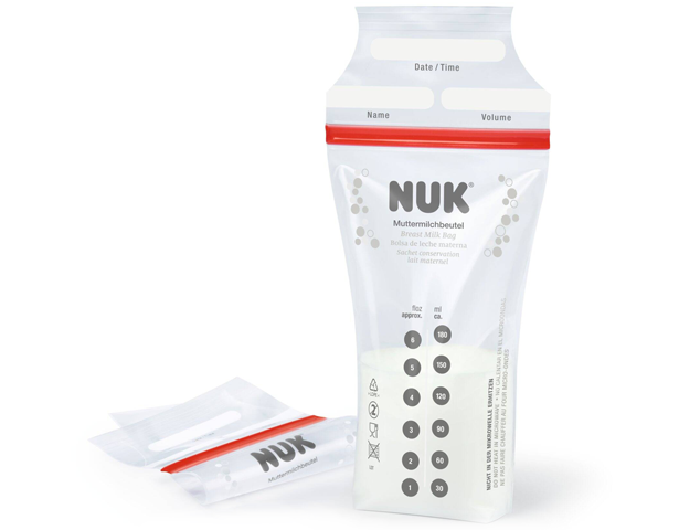Nuk Double Seal Breast Milk Bags