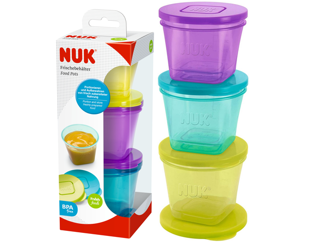 Nuk Stackable Food Storage Containers