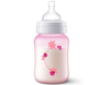 Avent Classic+ Feeding Bottle 1m+ 260ml Girl/Flowers