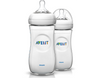 Avent Natural Feeding Bottle 2-Pack 1m+ 260ml