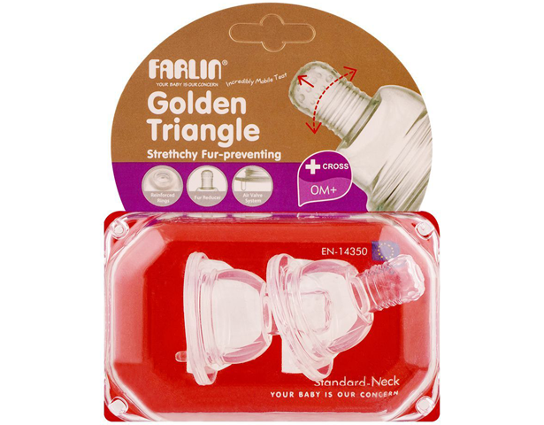 Farlin Anti Colic Silicone Nipple Cross 0+