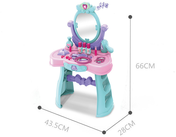 Beauty Makeup Mirror Dresser Table Toy