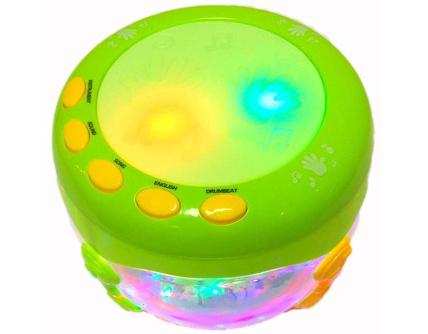 Musical Melody Flash Drum Toy