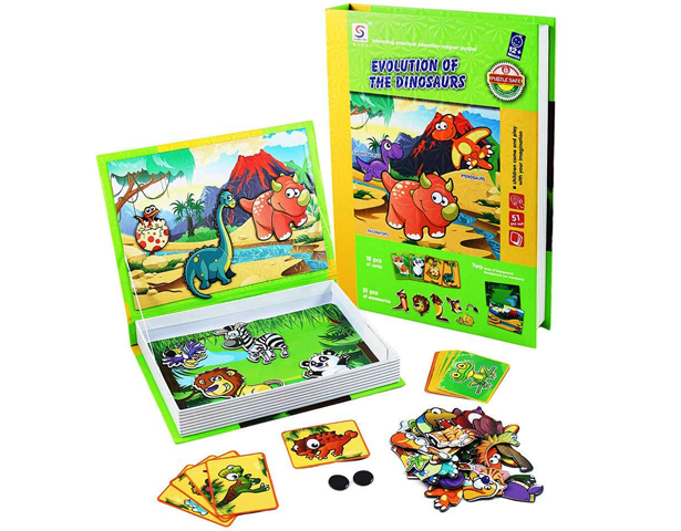 Evolution Of The Dinosaurs Puzzle Book