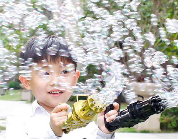 Electric Bubble Machine for Kids