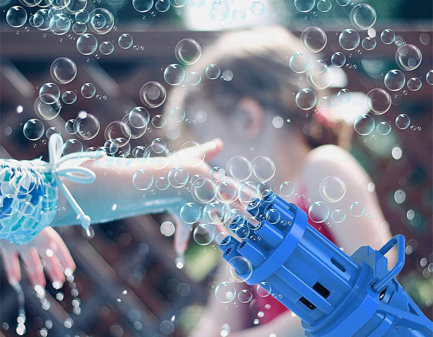 Electric Bubble Machine for Kids