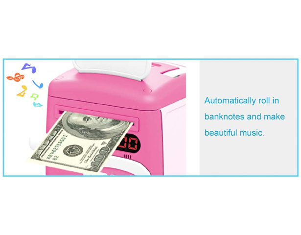 Fingerprint Unlock Password Piggy Bank