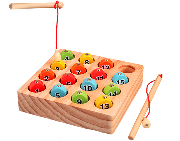 Numeral Magnetic Fishing Game