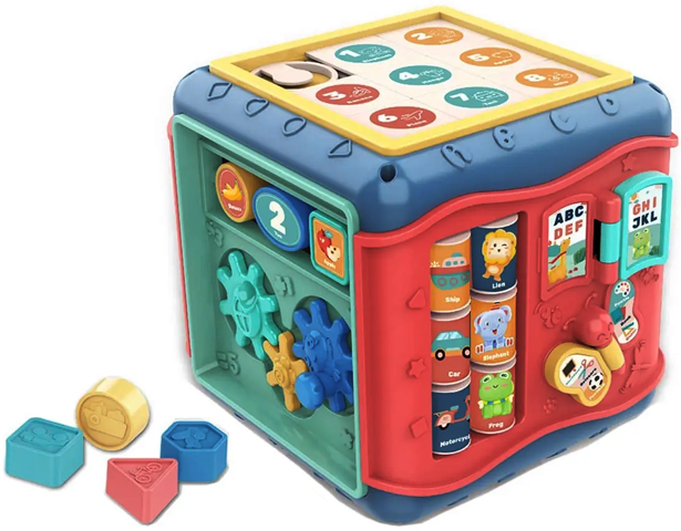 Multifunction Musical Activity Cube