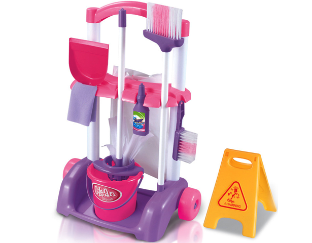 Kids House Cleaning Cart Trolley