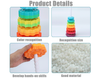 Rainbow Spinning Stacking Tower