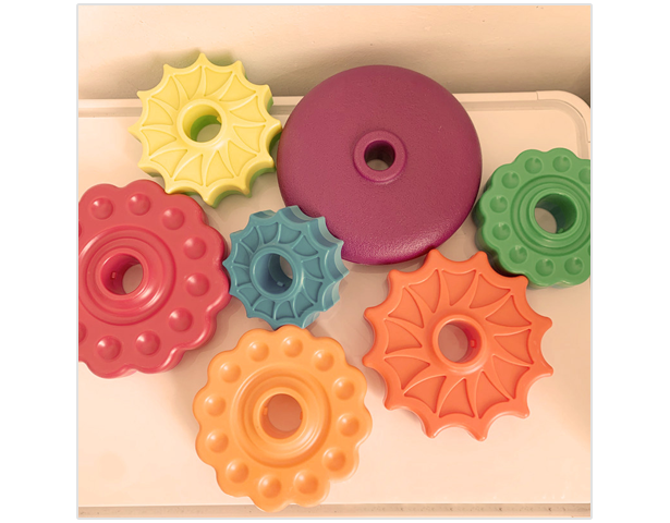 Rainbow Spinning Stacking Tower