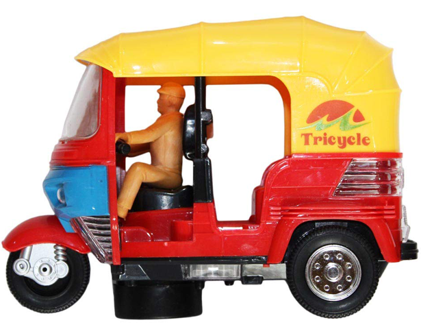 Bump and Go Auto Rickshaw Toy