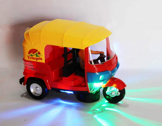 Bump and Go Auto Rickshaw Toy